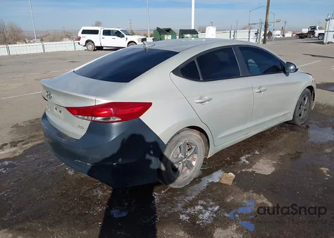 2017 Hyundai Elantra Eco z USA, uszkodzony, nr VIN 5NPD94LAXHH089643